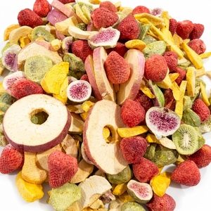 Mix di Frutta Liofilizzata all'Ingrosso, Fette e Pezzi, Snack <span class=keywords><strong>Salutari</strong></span>, Basso MOQ, Prezzo di Fabbrica, Confezione Personalizzata, Esportazione - Product Image 1