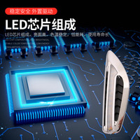 Nouvelles feux latéraux de clignotants LED 12V pour voiture, style lame, pour ailes et marquage latéral