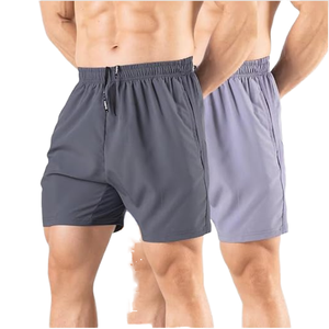 Pantalones Cortos Cargo de Secado Rápido para Hombre, Transpirables, con Cintura Elástica, Casuales, para Playa, con Logotipo Personalizado - Product Image 4