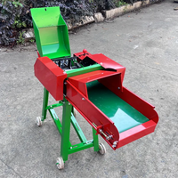 Broyeur à herbe de haute qualité, hacheuse, mini hacheuse à paille, machine de traitement des aliments pour bétail, coupe-herbe, machine à ensilage
