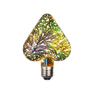 หลอดไฟ LED 3 มิติ ลายดอกไม้ไฟ สำหรับตกแต่งวันหยุดและไฟคริสต์มาส - Product Image 1