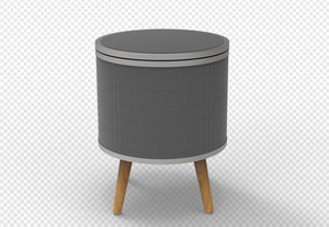 Mesa de Té Inteligente con Rotación de 360 Grados, Cargador Inalámbrico con Altavoz Bluetooth - Product Image 4