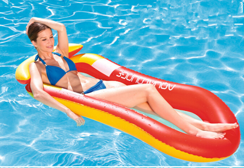 Fila flotante roja sin dosel