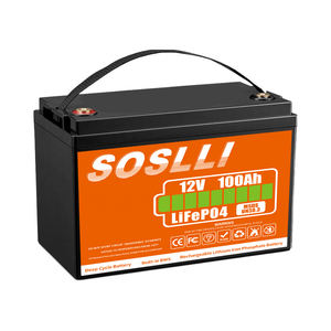 Batteria Solare a Ciclo Profondo 12V, Batteria al Litio 12V 200Ah, Batteria 12V 200Ah 400Ah, Batteria agli Ioni di Litio LiFePO4 12V - Product Image 1