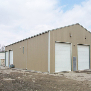 Trước thiết kế công nghiệp nhà kho \ nhà xưởng \ kim loại xây dựng thép máy bay nhà kho kim loại ngoài trời - Product Image 1