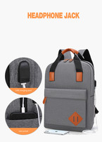 Ensemble de Sacs de Voyage Scolaires Tendance 3-en-1 avec Logo Personnalisé : Sac à Dos, Sacoche Poitrine et Sac à Main – Grande Capacité pour Ordinateur Portable Intelligent, Idéal pour l'Université