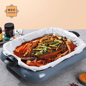 Papier sulfurisé 50 g/m² résistant à la chaleur, respirant, sans agent fluorescent, plusieurs spécifications, pour aliments, avec revêtement silicone - Product Image 5