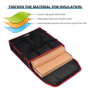 Waterproof Insulated <b>Bag</b> Cooler Folding Picnic Basket Ice <b>Pack</b> Drink Box Thermal <b>Lunch</b> <b>Bag</b> Portable Food Delivery Pizza <b>Bag</b> - Product Image 6