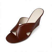 Sandales à talons hauts en cuir véritable pour femmes, style designer, chaussures minimalistes pour femmes