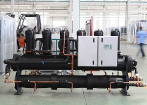 새로운 중국 공장 가격 수냉식 냉각 시스템 산업용 열 펌프 물 냉각 스크롤 냉각기 - Product Image 2