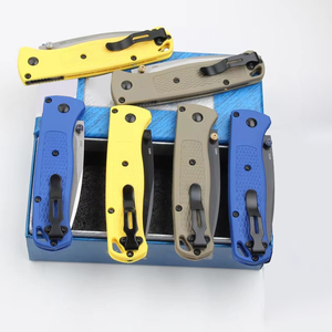 Cuchillo <span class=keywords><strong>Plegable</strong></span> Táctico Bugout 535 con Hoja <span class=keywords><strong>de</strong></span> Punta Caída para Exteriores, Cuchillo <span class=keywords><strong>de</strong></span> Supervivencia EDC para Camping con Clip para Cinturón - Product Image 1