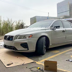 Pour 2007-2015 <span class=keywords><strong>Volvo</strong></span> S80L kit carrosserie <span class=keywords><strong>Volvo</strong></span> S80L ancienne mise à niveau nouvelle calandre de pare-chocs avant lèvre avant - Product Image 4