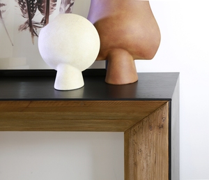 Bàn Điều Khiển Phong Cách Pháp Hành Lang Bằng Gỗ Nguyên Khối Hiện Đại Sang Trọng Thiết Kế Tối Giản - Product Image 3