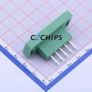 KF2EDGWB-5.0-5P Plug-in Terminal Block Through hole,P=5mm Connector Board-to-Board / Socket - Closed Screw Fixing 1x5P 5mm - Product Image 2