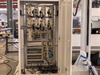 Torno CNC Horizontal de Doble Husillo y Doble Cabezal con Sistema de Control GSK, Accionamiento Central de Alta Precisión para Procesamiento de Rodillos de Soporte