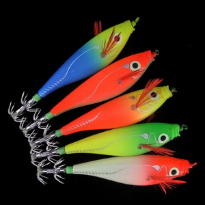 Plantilla de calamar de calidad 1,5 #1,8 #2,2 # Egi Señuelos de pesca luminosos Cebos Japón Anzuelos Egi Camarón Calamar Jigs - Product Image 4