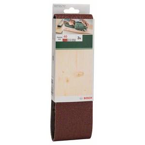 BOSCH - 2609256217 Juego de bandas de lijado para lijadoras de banda, calidad roja 75x533mm (3 uds.) -ABRASIVOS EAN 3165140388207 - Product Image 2
