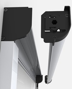 Trung Quốc Nhà máy nóng bán khung nhôm + sợi thủy tinh muỗi Net có thể thu vào cửa sổ màn hình - Product Image 5