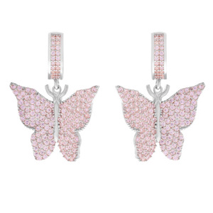 Orecchini a farfalla da donna, semplici e alla moda, per uso quotidiano, accessori per le orecchie - Product Image 1