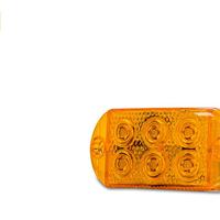 Feu de remorque 6Led 12V24V Indicateur de dégagement Feux de position latéraux avant arrière pour RV Truck Traier Light Factory
