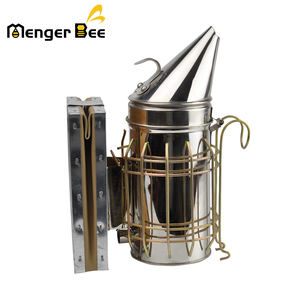 Suministro directo de fábrica Leatheroid Honey Bee Smoker Box Fumador DE ABEJAS DE ACERO INOXIDABLE - Product Image 4