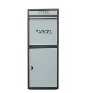 Post Box Mailbox Wall Mounted Outdoor Mail Letter Box Residential Parcel Box