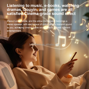 Altoparlante a Conduzione Ossea Wireless Portatile per Cuscino con Illuminazione LED RGB, Bassi Stereo, Accessorio per Migliorare il Sonno - Product Image 2