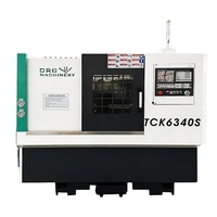 Torno CNC de Servicio Mediano, Nuevo, con Sistema GSK TCK6340S, 4 Estaciones, Torreta Horizontal, un Solo Husillo y Bancada Inclinada