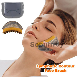 Brosse de massage lymphatique personnalisée avec logo, brosse faciale écologique pour le drainage lymphatique, brosse de massage pour le visage à usage domestique - Product Image 4