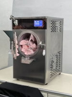 Hete Aanbieding Commerciële Desktop Italiaanse IJsmachine RVS Gelato Hard IJs Machine Automatisch Elektrisch voor Huishoudelijk Gebruik