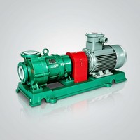 Pompe centrifuge chimique à entraînement magnétique 75HP à haute pression et haut débit, avec revêtement PFA, pour liquides semi-conducteurs OEM
