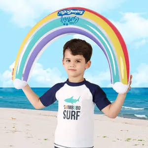Swimbobo Accept Customization Colorful Child Underarm Ring Boy And Girl Inflatable Baby Pool Float Swim Water Ring For Swimming