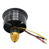 Système de ventilateur à pales cannelées (EDF) 64 mm/70 mm à 12 pales et 90 mm/120 mm à 11 pales pour avion à réaction avec moteur sans balais, avion RC et hélicoptère RC