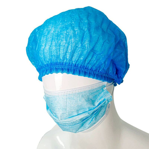Bonnet jetable non tissé respirant anti-poussière, <span class=keywords><strong>filet</strong></span> à <span class=keywords><strong>cheveux</strong></span> bouffant médical pour la restauration, l'hôpital et les salons de beauté - Product Image 3