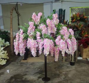 Cây hoa tử đằng nhân tạo trang trí ngoài trời, cây hoa tử đằng lớn dùng cho trang trí đám cưới - Product Image 5