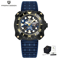 En stock 1 pièce, logo personnalisé, 50 pièces, montre-bracelet mécanique automatique de luxe Pagani Design YN009 pour hommes, fabricant OEM ODM