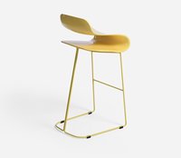Tabourets de bar de haute qualité dossier minimaliste moderne tabourets hauts magasin de vêtements chaises hautes en fer forgé tabourets de bar en métal