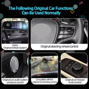 Pantalla táctil Android Auto LINUX para Lexus ES 2013-2022 ES350H ES250 ES350 ES300H Radio de coche Reproductor multimedia GPS Carplay - Product Image 6