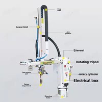 Manipulateur de machine de moulage par injection directe d'usine, à double bras, à prise latérale cantilever, automatisé