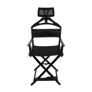 NEW Professional Metal Pillow <b>Foldable</b> Portable Multi-function Outdoor Backrest High-foot Director's Chair Makeup Chair - Product Image 6