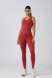 Conjuntos de Yoga de 3 piezas, <span class=keywords><strong>Mono</strong></span> <span class=keywords><strong>cruzado</strong></span> con espalda abierta y chaqueta con cremallera para mujer, entrenamiento físico, gimnasio, correr, conjunto de ropa deportiva de cintura alta - Product Image 2