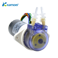 Pompe péristaltique médicale Kamoer KFS 6V 12V 24V à engrenages en plastique rotatifs pour la distribution de solvants et la lecture de microplaques
