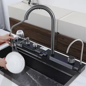 Ousuo Fabricante De Fregadero De Cocina Inteligente De Acero Inoxidable 304 Fregadero De Cocina Automático Inteligente