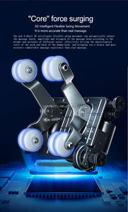 Vente en gros de centre commercial jeton de carte de crédit chaise de massage 4D best-seller <span class=keywords><strong>2022</strong></span> Zero Gravity Full Body Double SL Track - Product Image 2