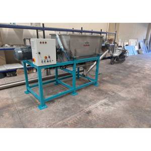 600L Stainless Steel 304 Horizontal Ribbon <b>Mixer</b> Double Ribbon Design Powder <b>Blender</b> Food Chemical Spice Mixing Machine - Product Image 1