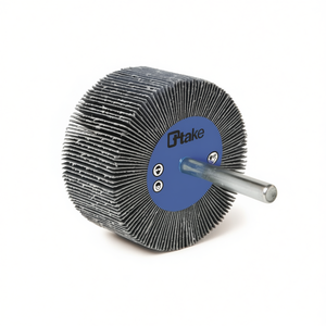 Ttake Abrasive Cloth Flap <b>Wheel</b> 80x20 Mm With 6 Mm Shaft For Metal <b>Grinding</b> - Product Image 2
