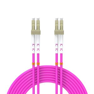 <span class=keywords><strong>สาย</strong></span><span class=keywords><strong>ไฟ</strong></span>เบอร์ออปติกแบบมัลติโหมด OEM ODM 15 เมตร 5 ฟุต LCUPCLCUPC 10GB40GB LC to LC OM4 LCLC 1040 กิกะบิต <span class=keywords><strong>สาย</strong></span>แพทช์ออปติคอลแบบจัมเปอร์ - Product Image 1