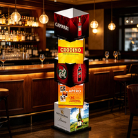 Support d'affichage en Coroplast personnalisable avec impression UV, empilable, en panneau creux PP, pour promotion en magasin de détail