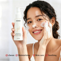 Nettoyant Moussant Hydratant Supramoléculaire Contrôle du Sébum Acide Salicylique Niacinamide Réparation des Pores Équilibrant Apaisant Adultes
