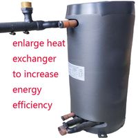 Pompe à chaleur air-eau Folansi FA-06 Wifi 23 kW à tube élargi dans échangeur à calage, haute performance (COP) et faible niveau sonore